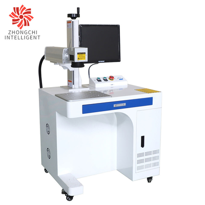 100W CO2 Laser Cutting Engraving Machine 7000m/s , metal tube CO2 laser marker