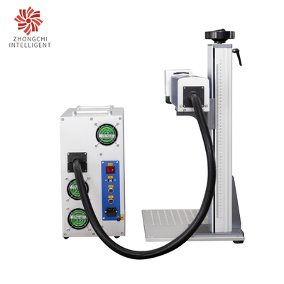 30W Desktop Laser Marking Machine 7000mm/S , beverage Mini Fiber Laser Marker
