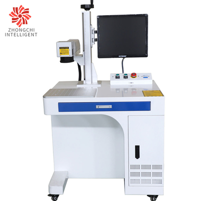 100W CO2 Laser Cutting Engraving Machine 7000m/s , metal tube CO2 laser marker
