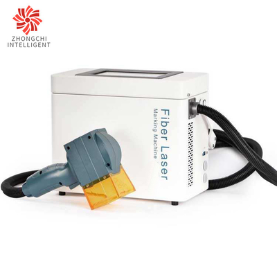 60W Plastic Mopa Integrated Laser Marking Machine , Auto Focus 20W Metal Engraving Machine